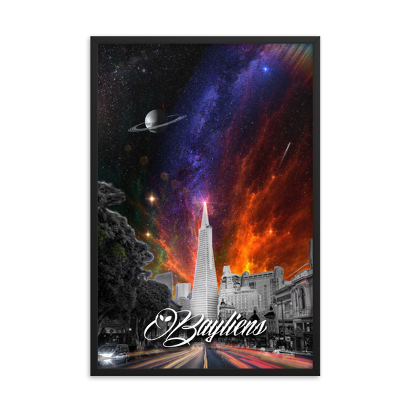 BAYLIENS - CITY PYRAMIDS POSTER