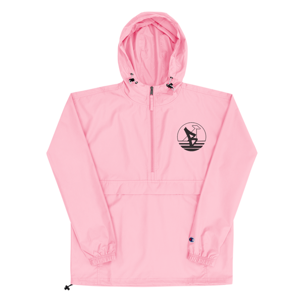 BAYLIENS - EMBROIDERED WIND BREAKER (candy pink)